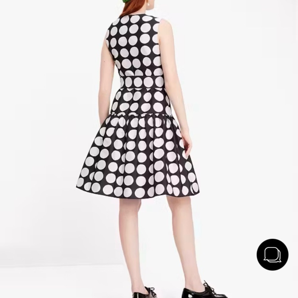 kate spade ♠️- $427 Art Dots Julia Midi Dress, Size 14, NWT - Picture 4 of 12